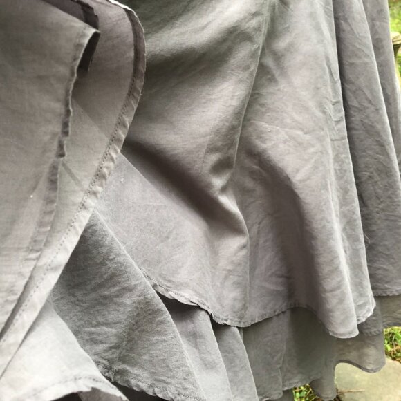 Ewa I Walla Dress Velvet Crochet Layered Lagenlook. - Picture 4 of 14